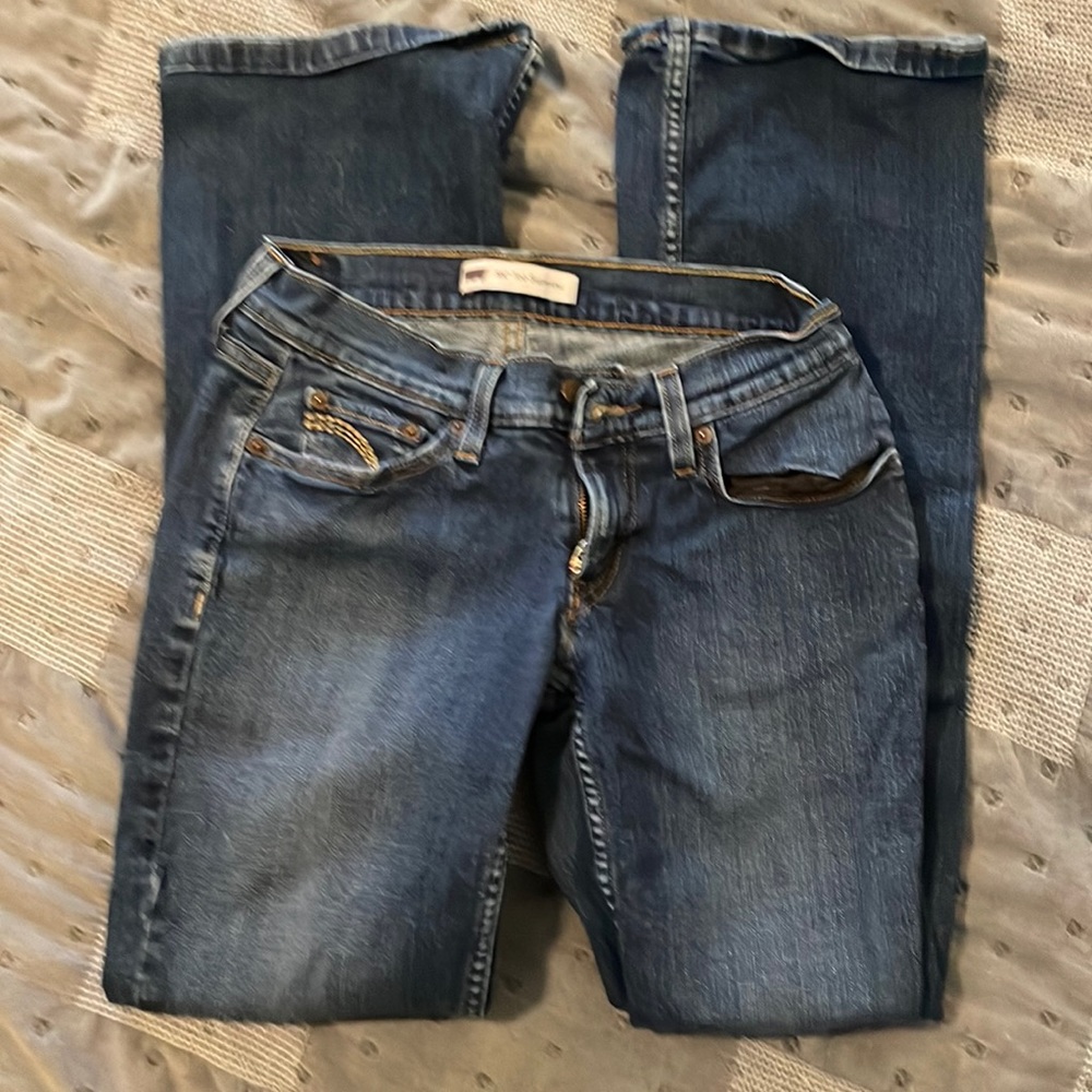 Levi Strauss 524 Too Superlow bootcut jeans, size 3